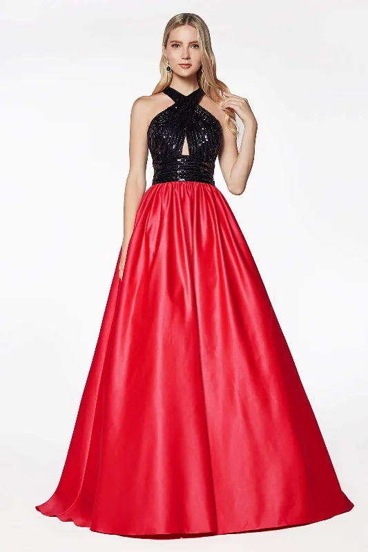 Cinderella Divine J0234 Long Prom Gown Formal Evening Dress