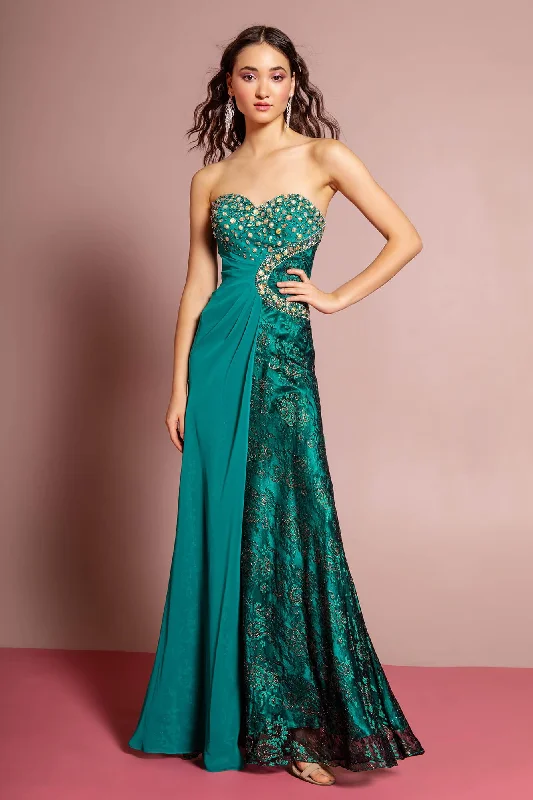 Prom Long Strapless Sweetheart Formal Evening Dress Sale