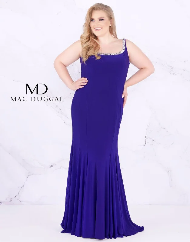 Mac Duggal Prom Long Plus Size Dress