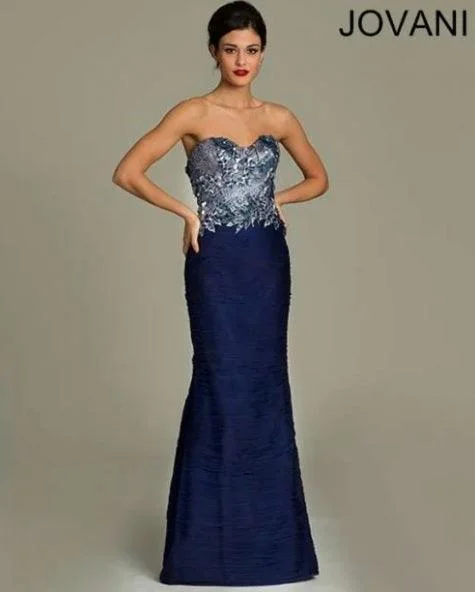 Jovani Strapless Long Formal Gown Sale