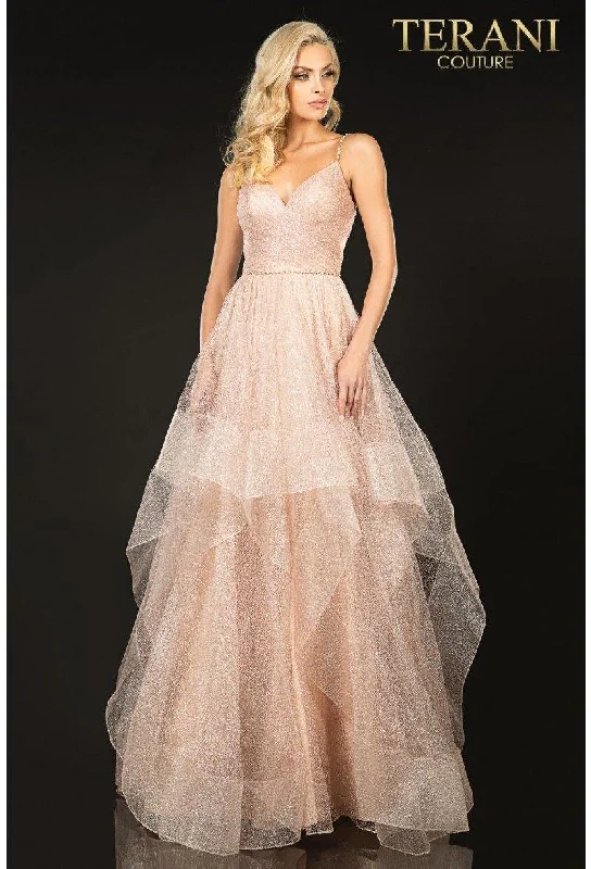 Terani Couture 2011P1213 Long Tulle Prom Dress Sale