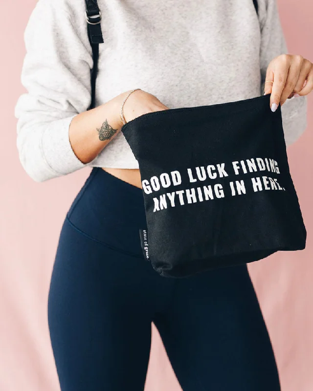 GOOD LUCK ZIP BAG