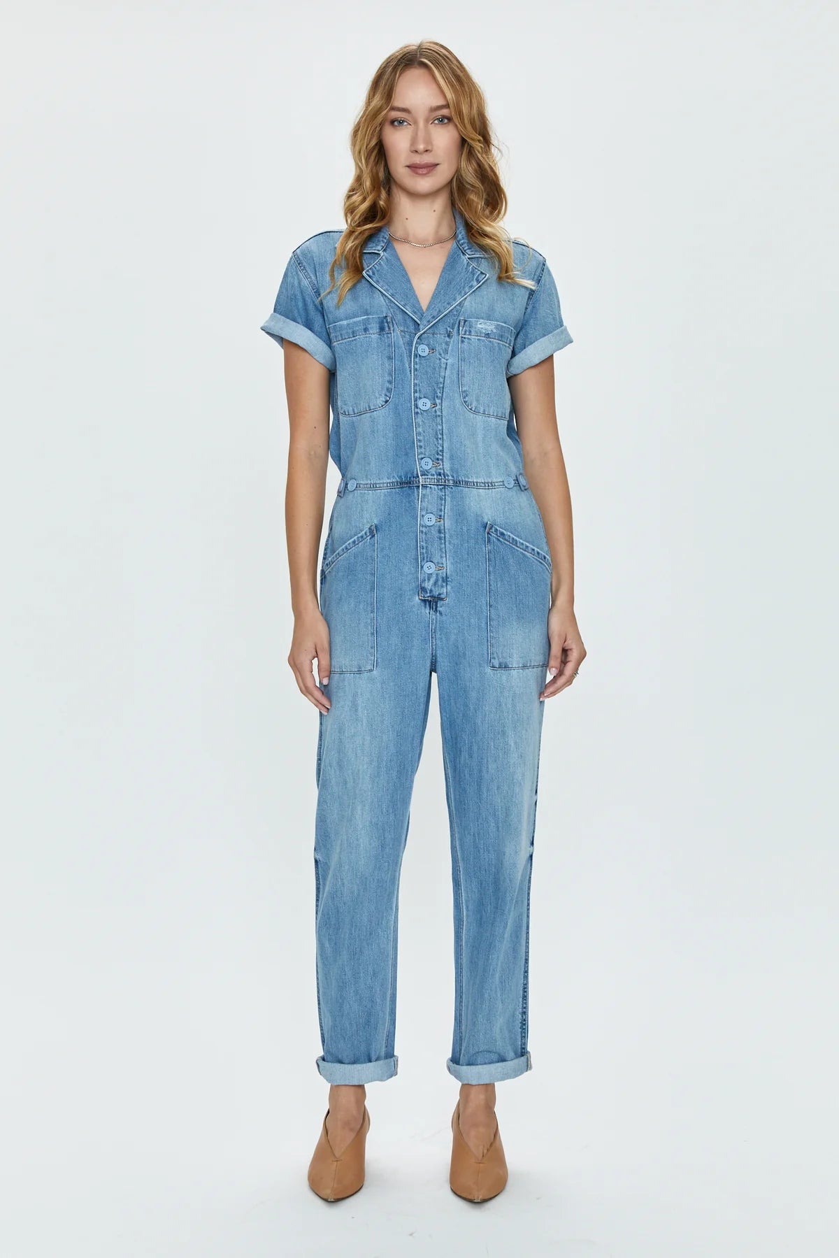 Grover Short Sleeve Jumpsuit