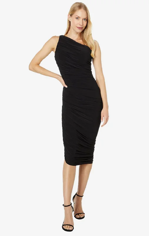 Diana Dress To The Knee I Black