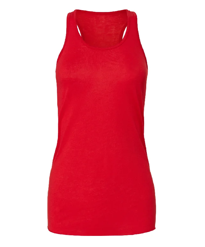 Red - Flowy racerback tank top