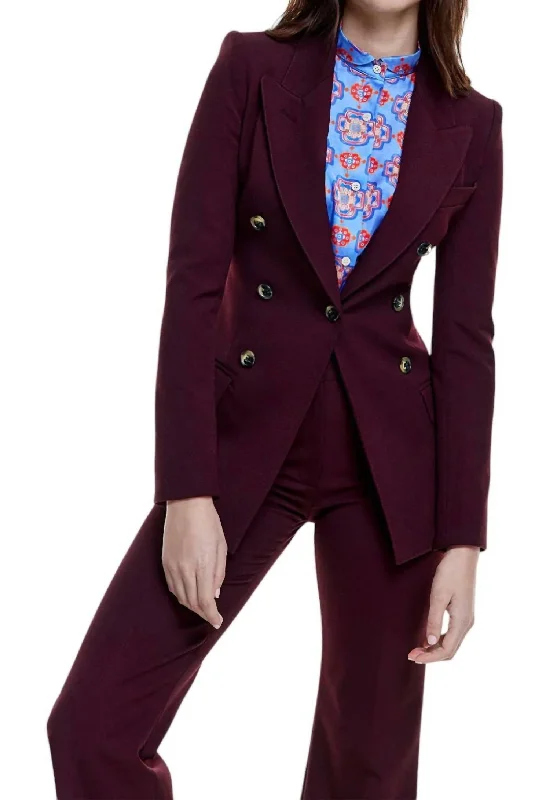 Not A Db Blazer In Plum