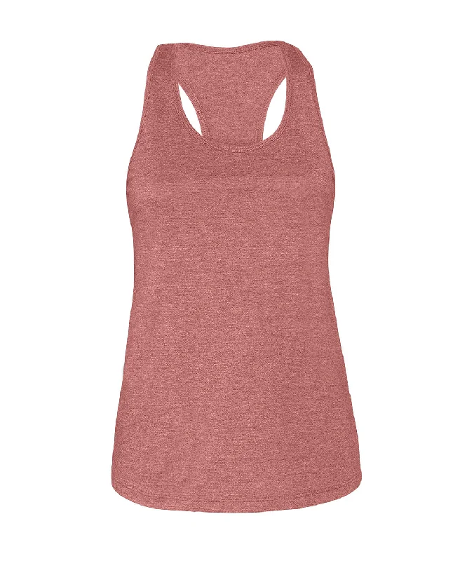 Heather Mauve - Women's Jersey racer back tank