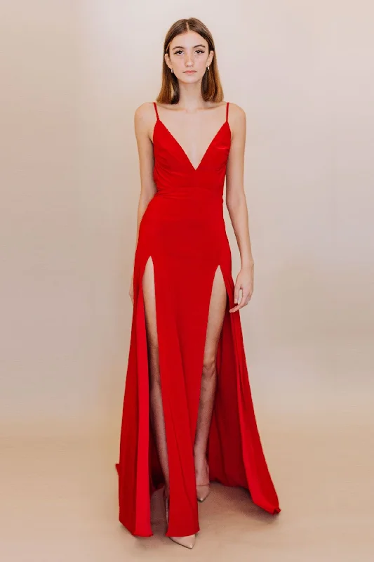 Fafi Gown | Red