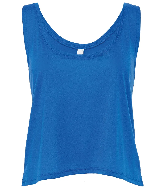 True Royal - Flowy boxy tank top