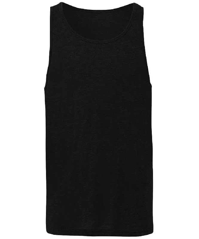 Black - Unisex Jersey tank top