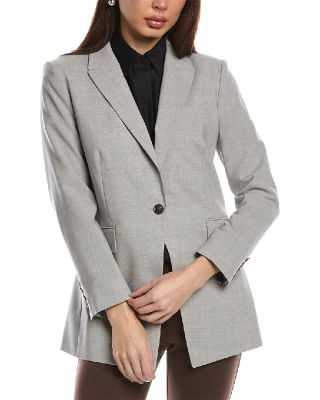 Theory Etiennette Wool-Blend Blazer