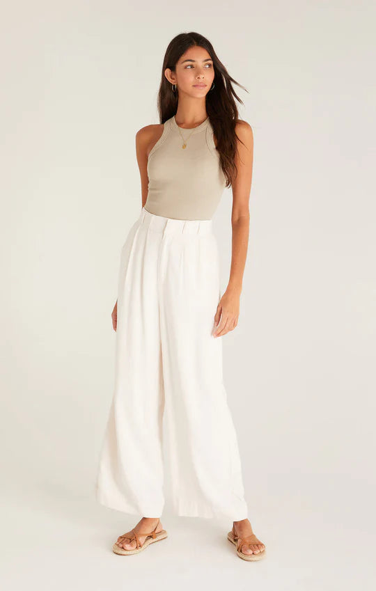 Farrah Pant I White