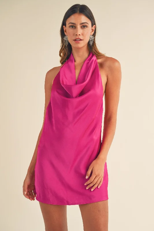 Jenny Dress I Magenta