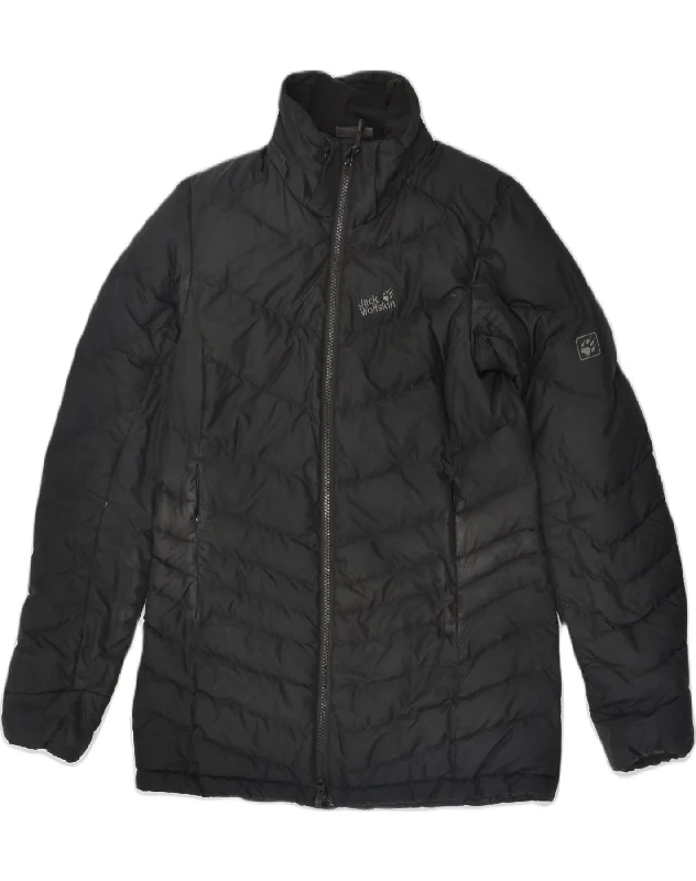 JACK WOLFSKIN Womens Padded Jacket UK 6 XS  Black Polyester