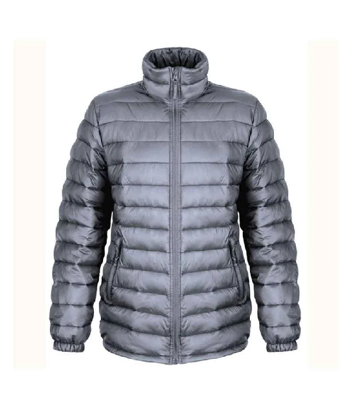 Result Urban Ladies Ice Bird Padded Jacket | Frost Grey