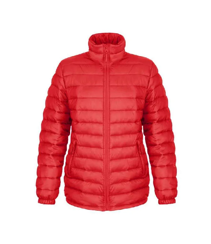 Result Urban Ladies Ice Bird Padded Jacket | Red