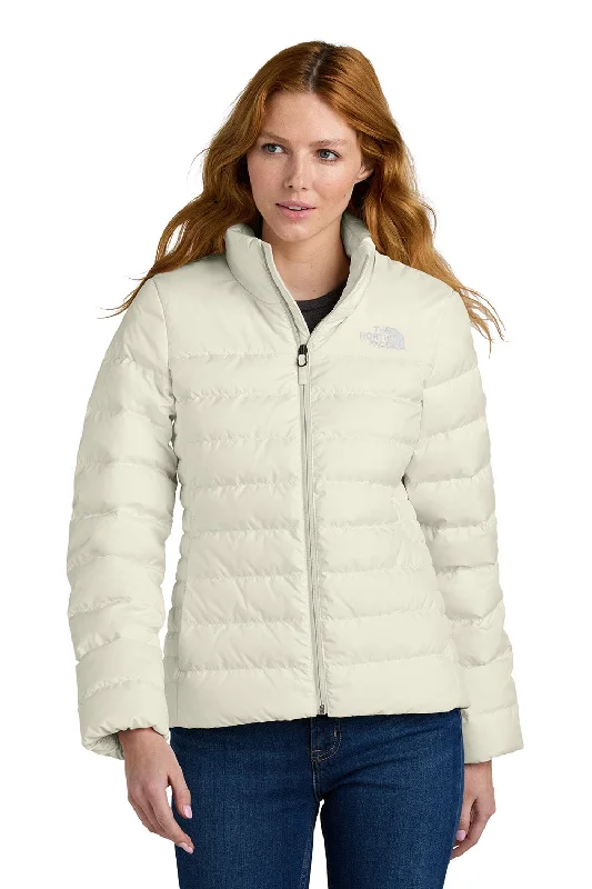 The North Face Womens Down Hybrid Water Resistant Full Zip Jacket - Vintage White - COMING SOON