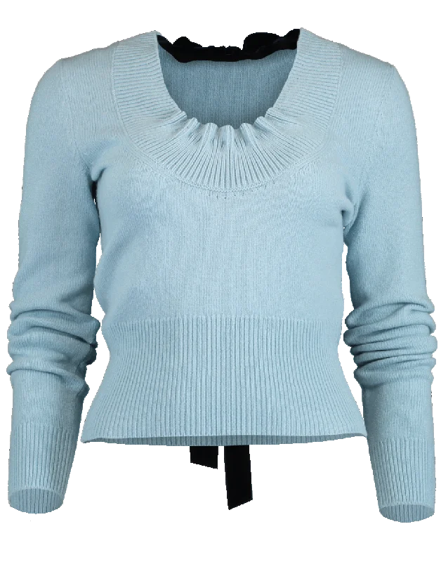 Bow Cashmere Sweater