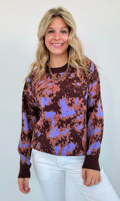 Canyon Glow Knit Sweater