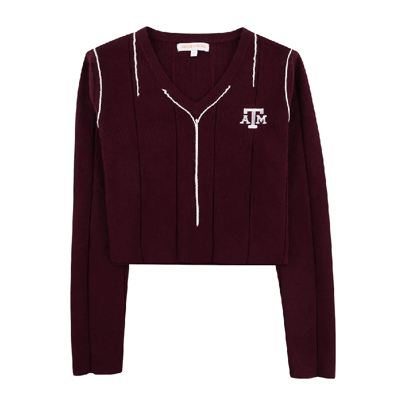 Texas A&M Federico Ribbed Sweater