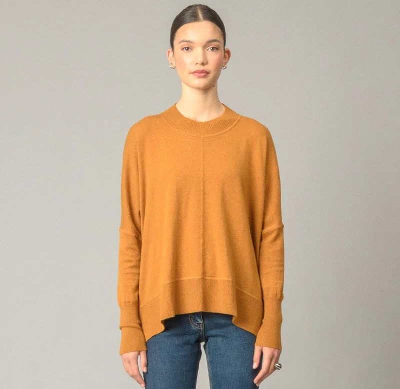 NoN Boxy Sweater Tan