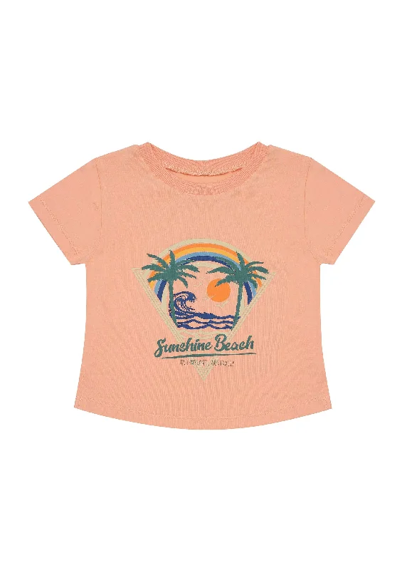 Erin T-Shirt - Tropical Peach