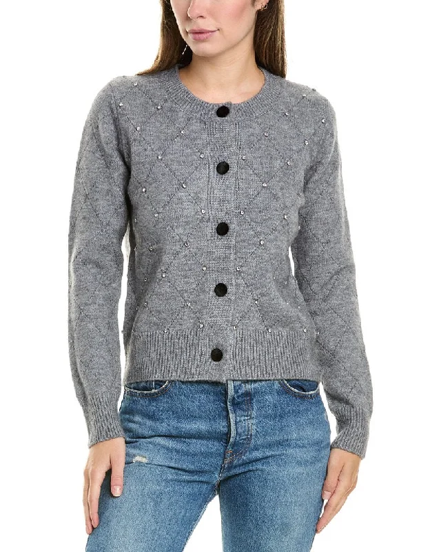 Nanette Nanette Lepore Crystal Cardigan