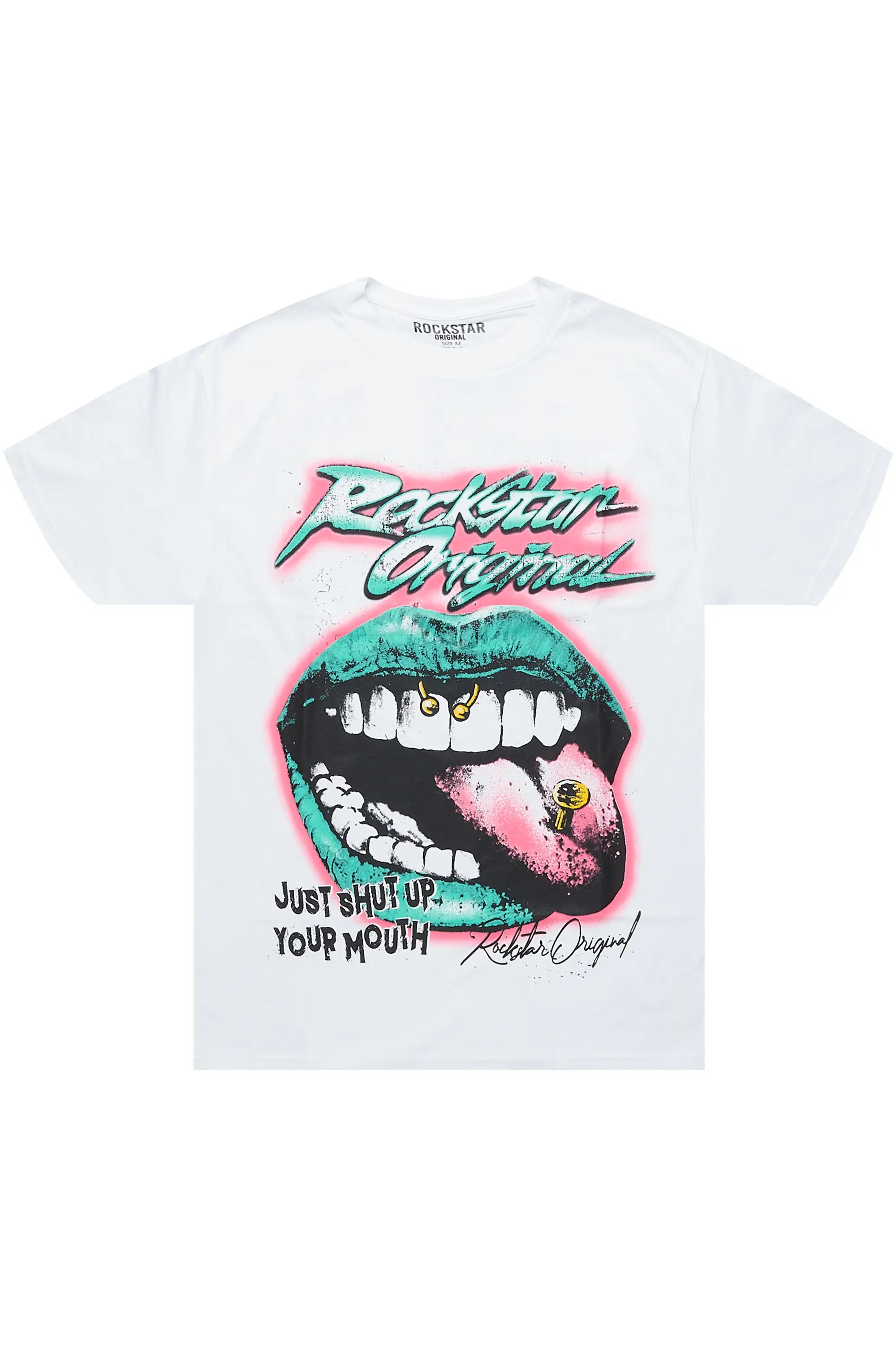 Paulisha White Oversized T-Shirt