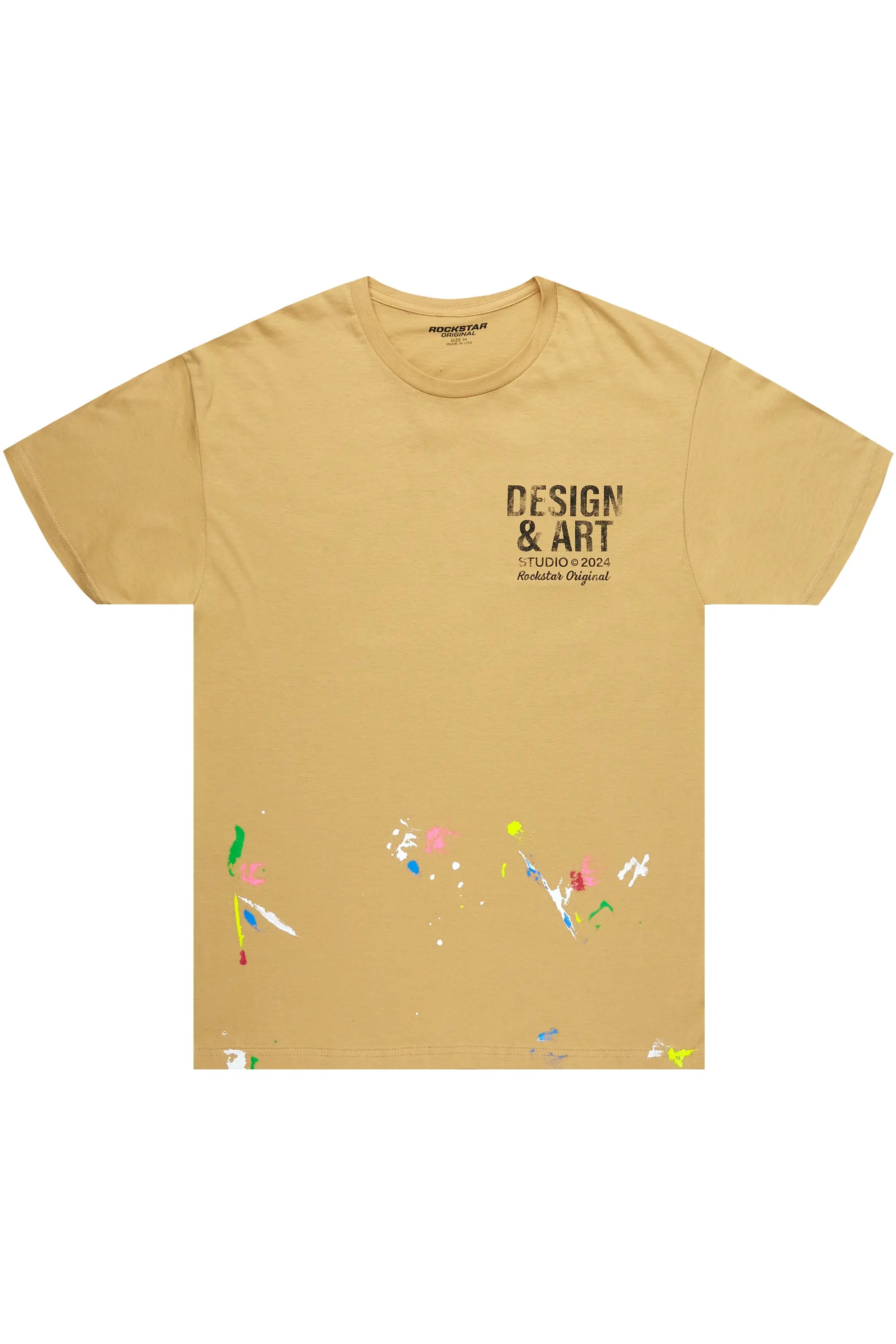 Shaunte Beige Oversized T-Shirt