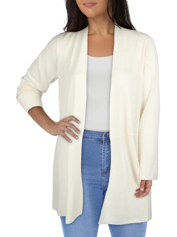 Womens Open Front Long Cardigan Sweater