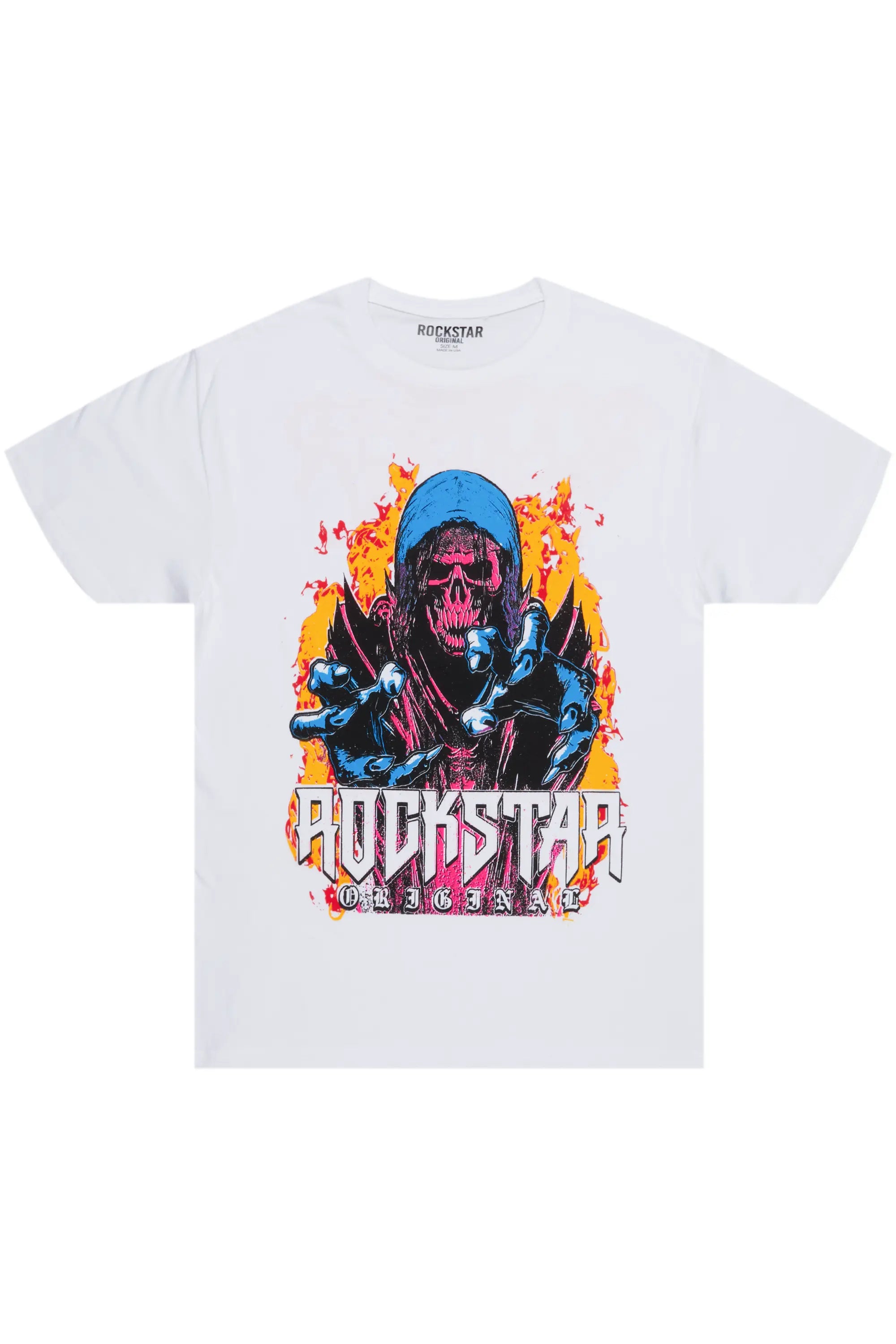 Cadell White Graphic T-Shirt