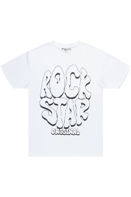 Warblen White Graphic T-Shirt