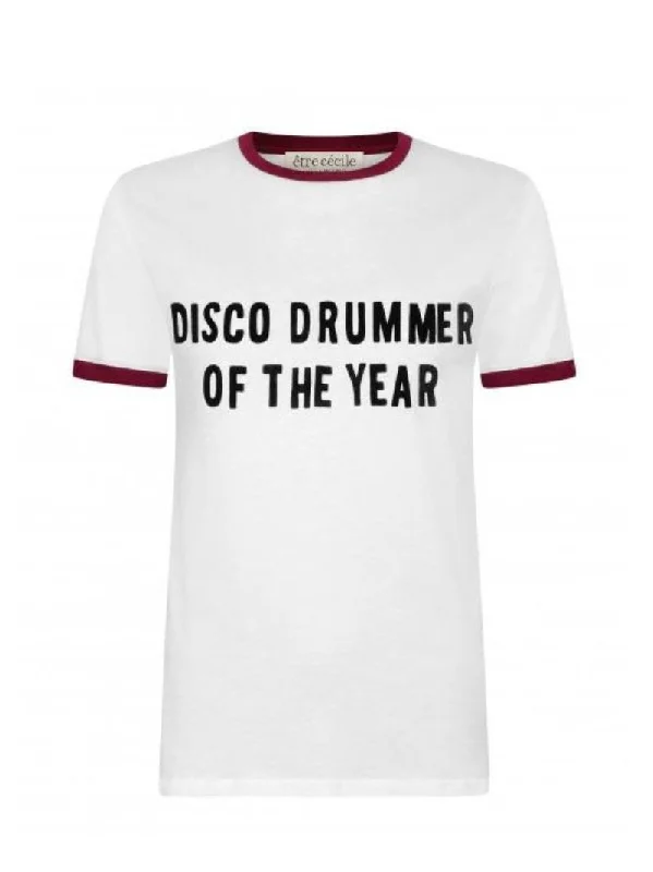 Disco Drummer Ringer T-Shirt