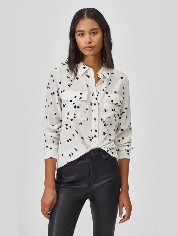 SLIM SIGNATURE SILK SHIRT