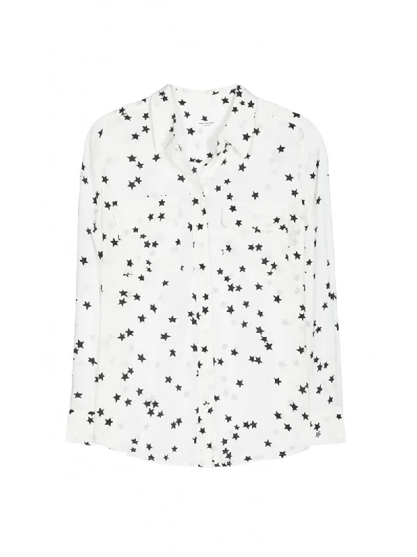 BRIGHT WHITE STAR PRINT