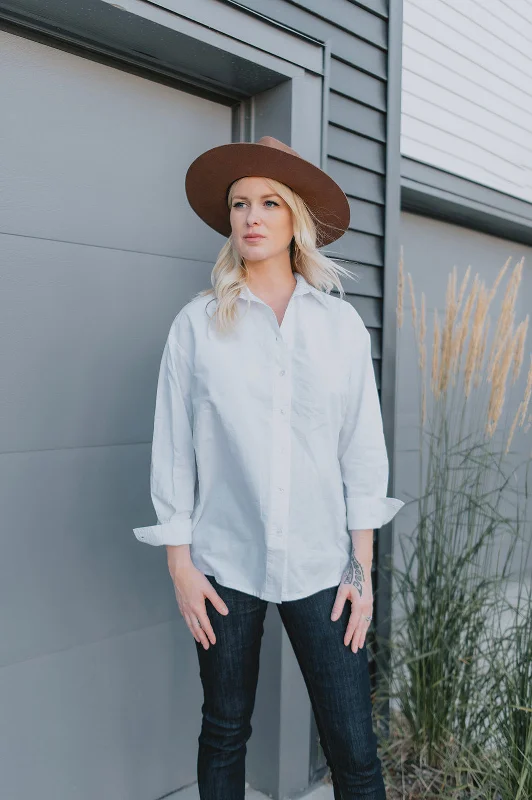 The Regan Shirt by Part Two - Bright White