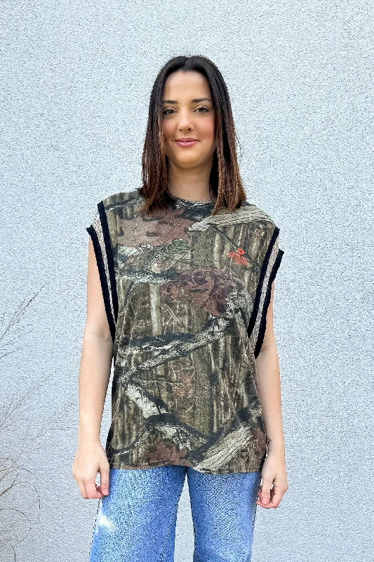 Camo Double Sided Chain Tank #3